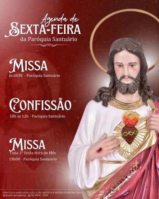 Dia dedicado ao Sagrado Coração de Jesus